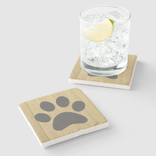 Underlägg av segmentet "Paw Print" i Brev