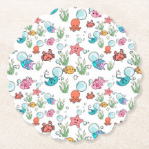 Underlägg av sjöfolk, varor av havskaraktär bord