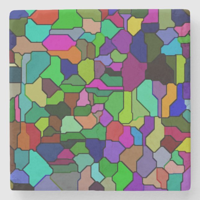 Underlägg av staplad glasruta (Framsidan)