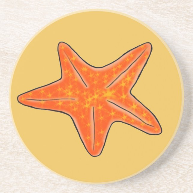 Underlägg av Starfish Sandstone Drink (Framsidan)