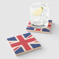 Underlägg av sten från Union Jack (brittisk flagga