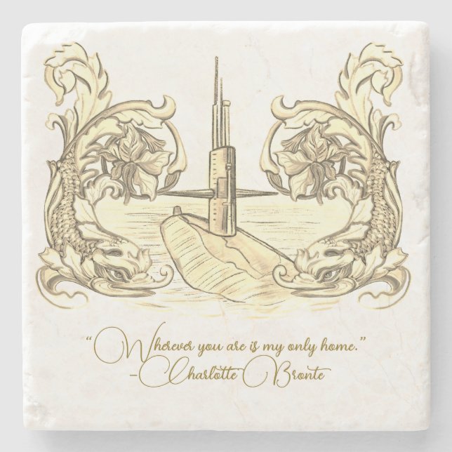 Underlägg av undervattenssten (Framsidan)