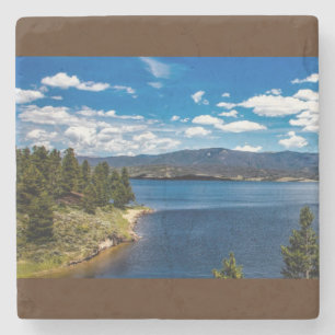 Underlägg av vackert Colorado Scenery Stone