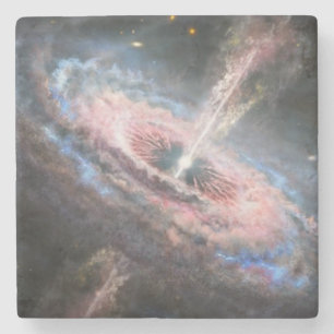 Underlägg av vackert telescope Image Stone