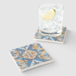 Underlägg av vintage-Medelhavsbricka