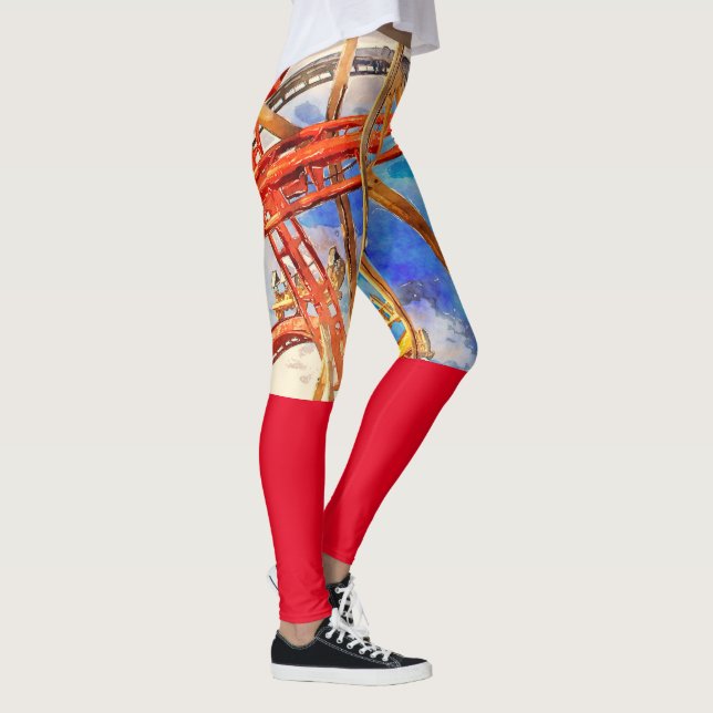 underlägg benbalar leggings (Höger)