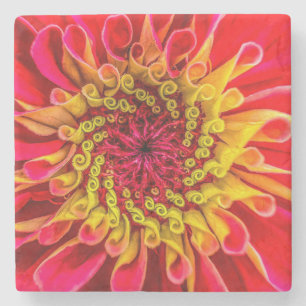 Underlägg, blomdesign stenunderlägg