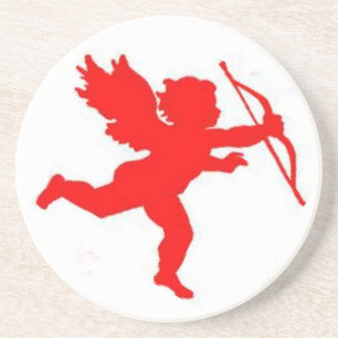 Underlägg Cupid Red Plain