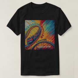 Underlägg dag för nationella rullar t shirt