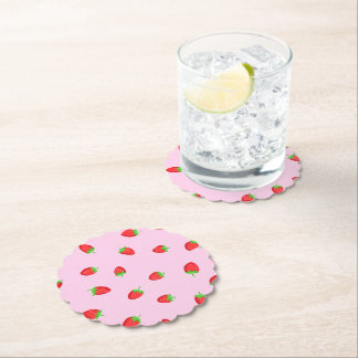 Underlägg Des Fraises Papper