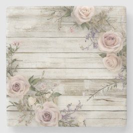 Underlägg elegant Blommigt Stone