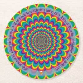 Underlägg — Eyes for beer Papper Rund