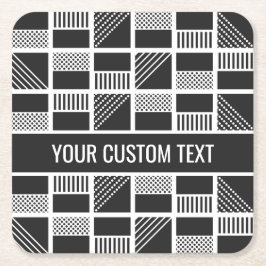 Underlägg för anpassningsbarna Geometriska kvadrat