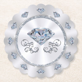 Underlägg för engångsbruk. Diamond Thned-Födelseda