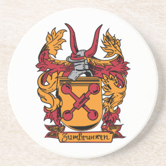 Underlägg för familjvapensköldsandsten