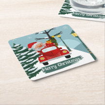 Underlägg för jultomten Papper