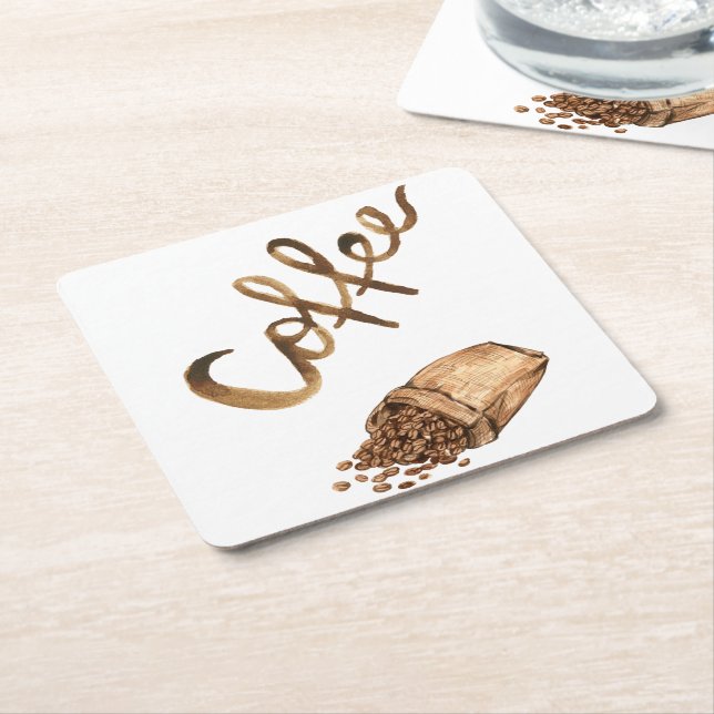 Underlägg för kaffedesign (Vinklad)