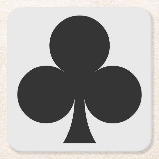 Underlägg för kortspelare - Klubb (Framsidan)