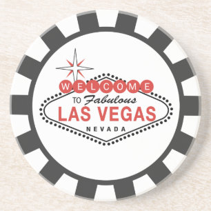 Underlägg för Las Vegas pokerchip