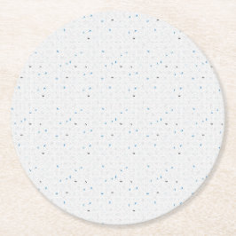 Underlägg för Logotypen anpassningsbar | Elegant B Papper Rund