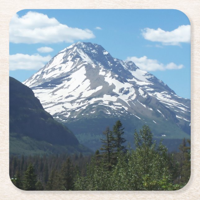 Underlägg för Montana bergsnö Papper Kvadrat (Framsidan)