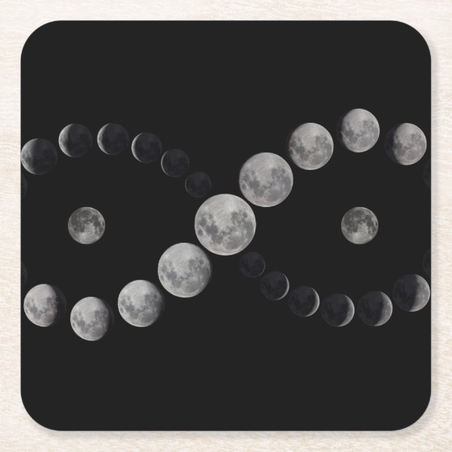 underlägg för oändlighet i måne (Framsidan)