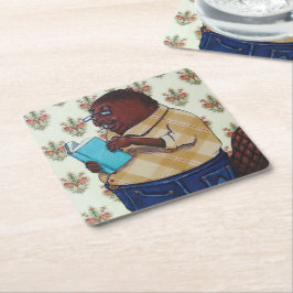 underlägg för Reader Beaver Papper Kvadrat