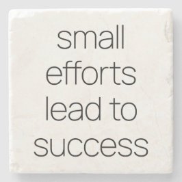 Underlägg för små ansträngningar med marmor stone