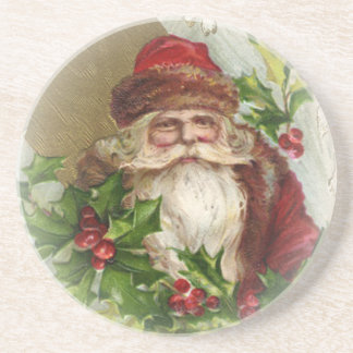 Underlägg för vintagejultomtenjul