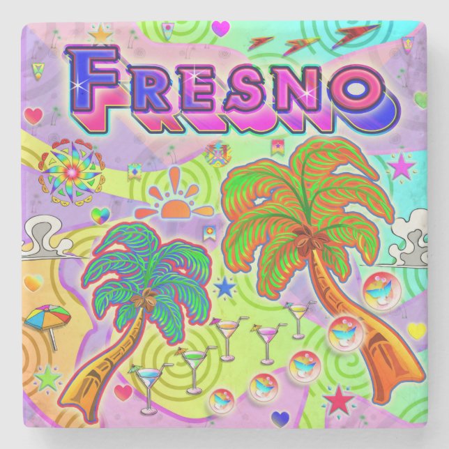 Underlägg Fresno Vacation Target (Framsidan)