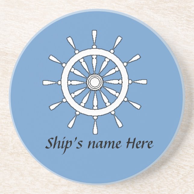 Underlägg - Helm med Frakt Namn (v.2) (Framsidan)