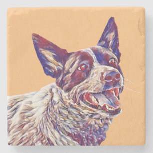 Underlägg i Australian Cattle Hund Marble