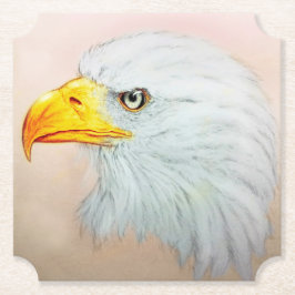 Underlägg i vit ört, realistisk fågelskiss