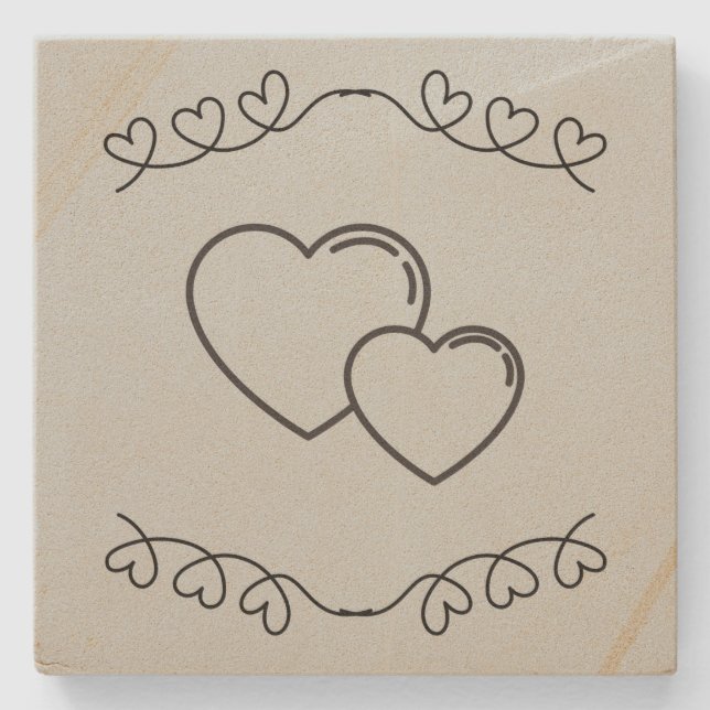 Underlägg Kärlek (Framsidan)