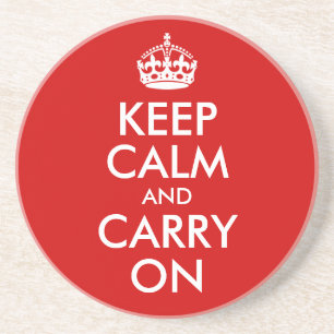 Underlägg - Keep Calm and Carry On