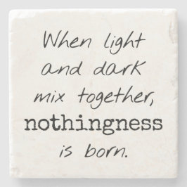 Underlägg ljus- och Mörk-ston