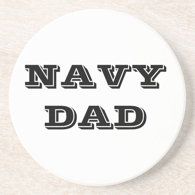 Underlägg marinen Pappa Sandsten (Framsidan)