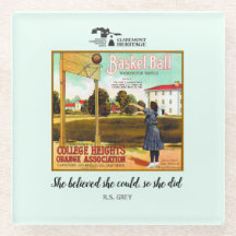 Underlägg - märkningen Claremont Frukt låda