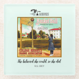 Underlägg - märkningen Claremont Frukt låda