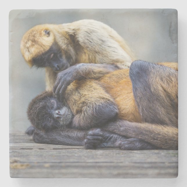 Underlägg med apa (Framsidan)