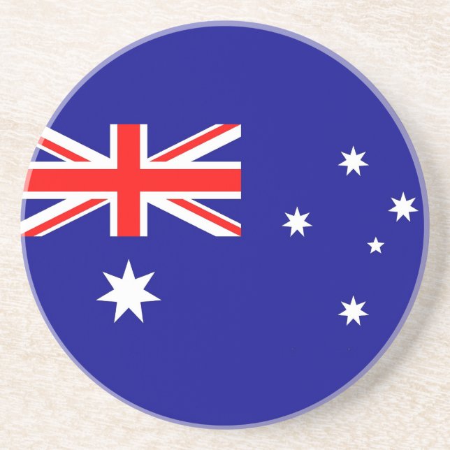 Underlägg med Australiens Flagga (Framsidan)