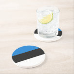 Underlägg med Estlands Flagga<br><div class="desc">Lägg till en förfinad beröring av det estniska pridet till ditt hem eller kontor med denna vackert designade underlägg som innehåller Estlands flagga! Perfekt för vardaglig använda eller vid särskilda tillfällen underlägg den estniska flagga ikonblått, svart och vitt rand i en slank och snyggt. Oavsett om man placerar sig under...</div>