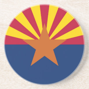 Underlägg med Flagga Arizona, USA