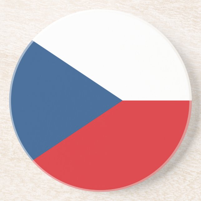 Underlägg med Flagga av Czechia (Framsidan)