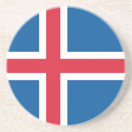 Underlägg med Flagga av Island