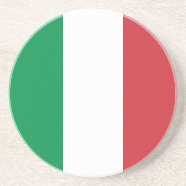 Underlägg med Flagga av Italien (Framsidan)