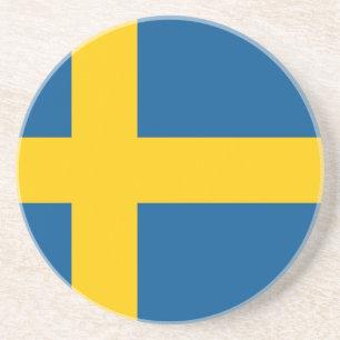 Underlägg med Flagga av Sverige