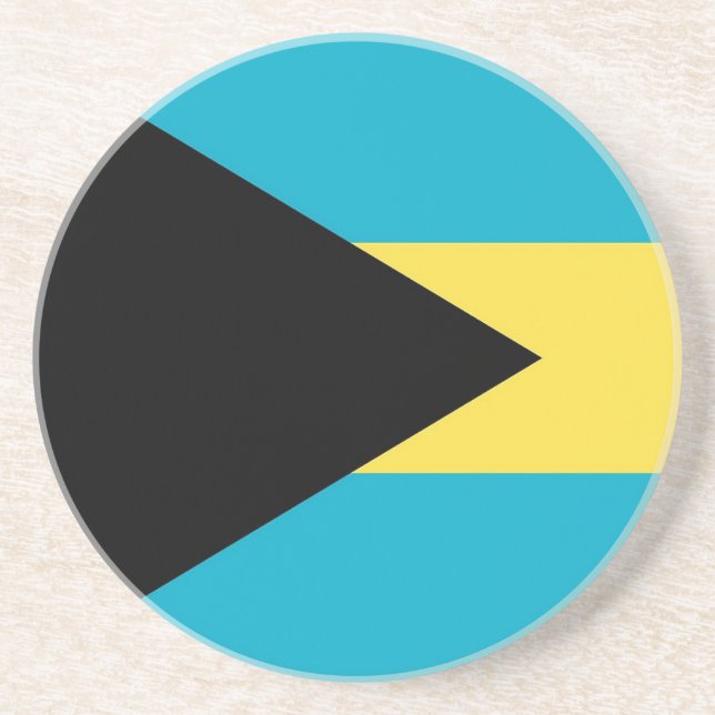 Underlägg med Flagga Bahamas (Framsidan)