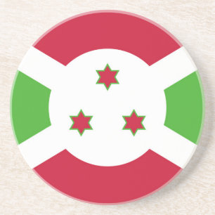 Underlägg med Flagga Burundi