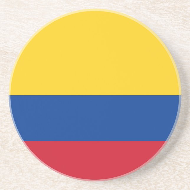 Underlägg med Flagga Colombia (Framsidan)